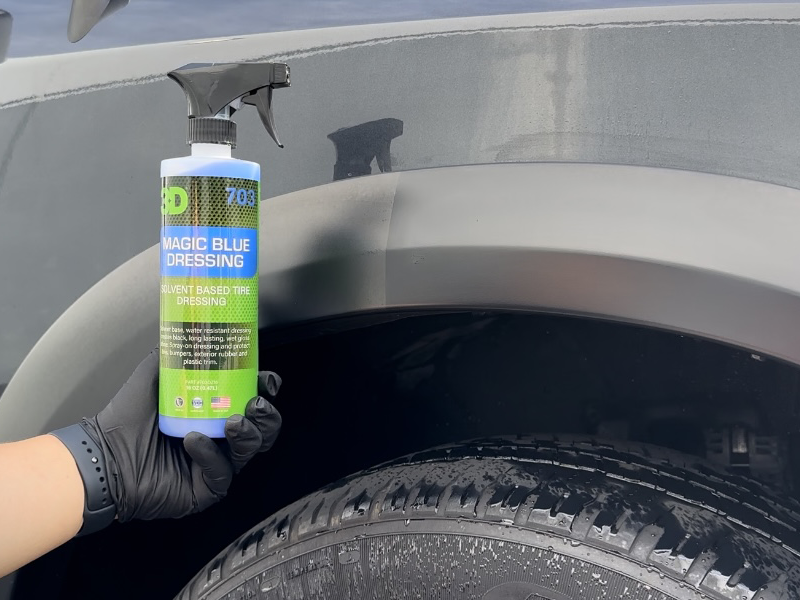 3D Magic Blue - Szilikonos gumi és műanyagápoló 3,78 L